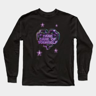 Take Care Of Yourslef Purple Edition Long Sleeve T-Shirt